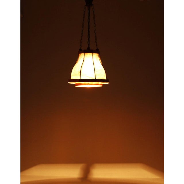 1950s Vintage Swedish Copper Pendant Lamp, 1950s For Sale - Image 5 of 17