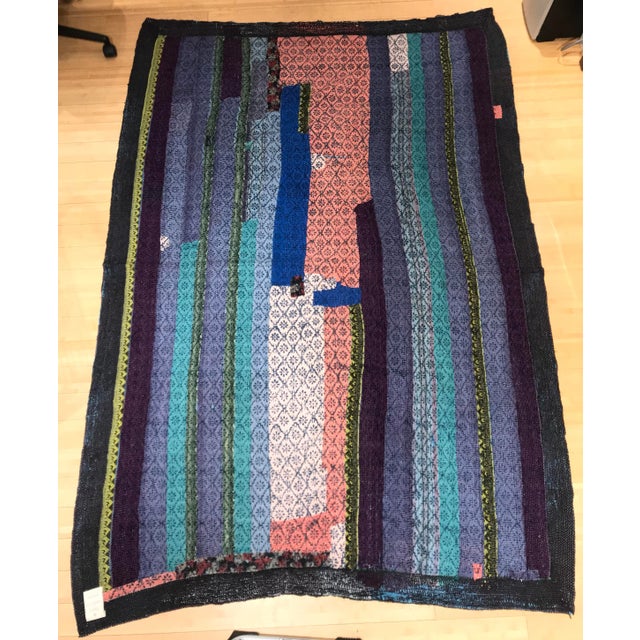 Indian Van Verre Kantha For Sale In San Francisco - Image 6 of 6