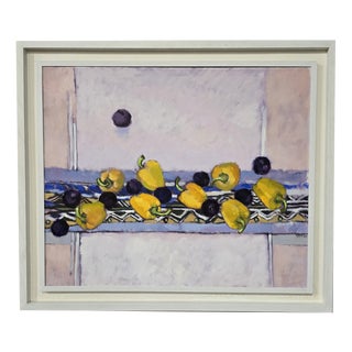 Richard John Croft, Still Life, 1980, Oil on Canvas For Sale