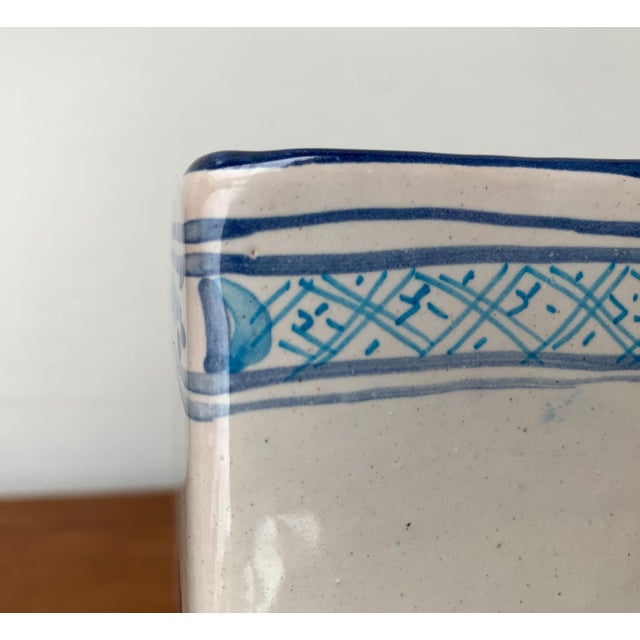 Vintage Italian Handpainted Vase from Larucci Italy, 1970s, Set of 2 For Sale - Image 18 of 18