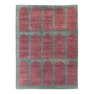 Galerie Shabab Collection Mid-20th Century Turkish Art Deco Style Carpet For Sale