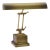 Vintage Adjustable Brass Bankers Lamp For Sale