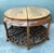 Vintage Fretwork Demilune Console Table For Sale - Image 9 of 12