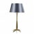 Metal Gerald Thurston for Stiffel Mid Century Brass Rocket Table Lamp - Pair For Sale - Image 7 of 8