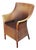 English Wicker Garden or Lounge Chair by Lloyd Loom For Sale