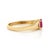 Metal 14k Yellow Gold Prong Set Natural Ruby Ring Size 6.5 by VRJewels For Sale - Image 7 of 15