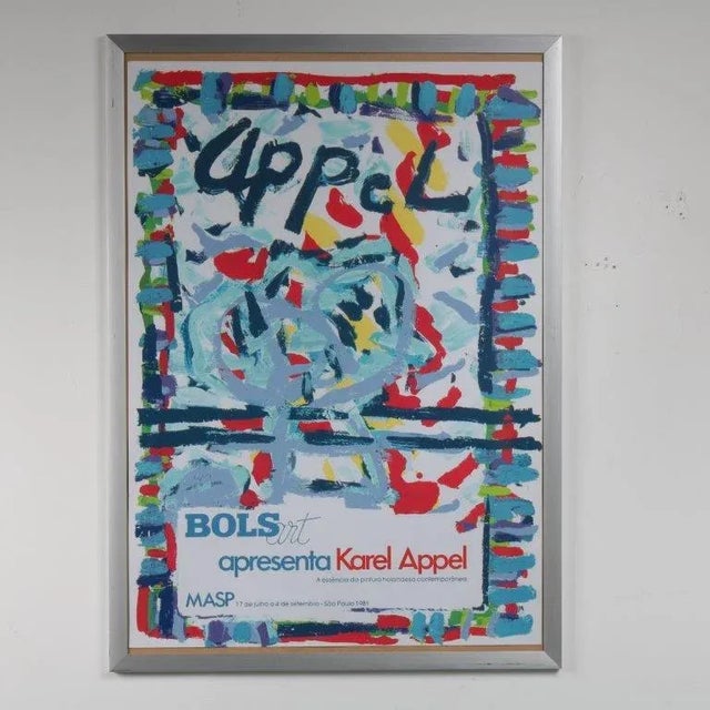 Karel Appel, Poster for the Bols Art Exhibition, 1981, Lithograph For Sale - Image 7 of 7