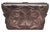 Contemporary Tonya Hawkes Silver Metallic Embossed and Laser Cut Leather Convertible Clutch For Sale - Image 3 of 7