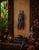 Bring bold character and rich cultural artistry to your space with this striking hand-carved Southeast Asian guardian wall...