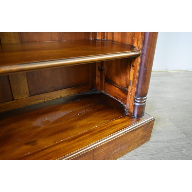 Legacy Open Bookcase - Brown Walnut For Sale - Image 4 of 10