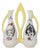 Mid-Century Modern Oil and Vinegar Cruet Set by Esperia, Italy, 1950s, Set of 3 For Sale