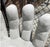 1970s Pair of Concrete Hand Chairs For Sale - Image 4 of 4