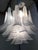 Contemporary Murano Style Glass Sella Alabastro Color Chandelier from Simoeng For Sale - Image 3 of 14