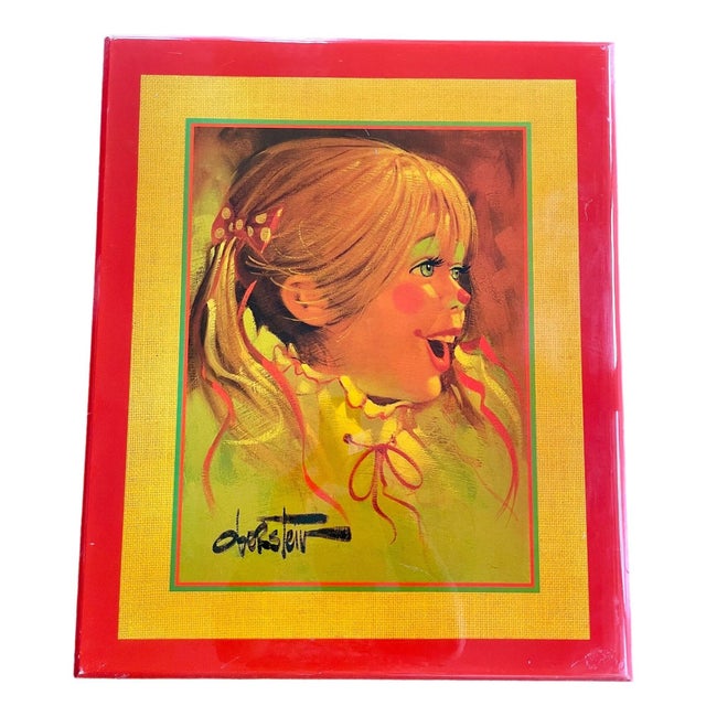 Vintage Chuck Oberstein “Little Girl” Wooden Wall Plaque – 1984, Clown Art, Retro Décor For Sale - Image 4 of 10