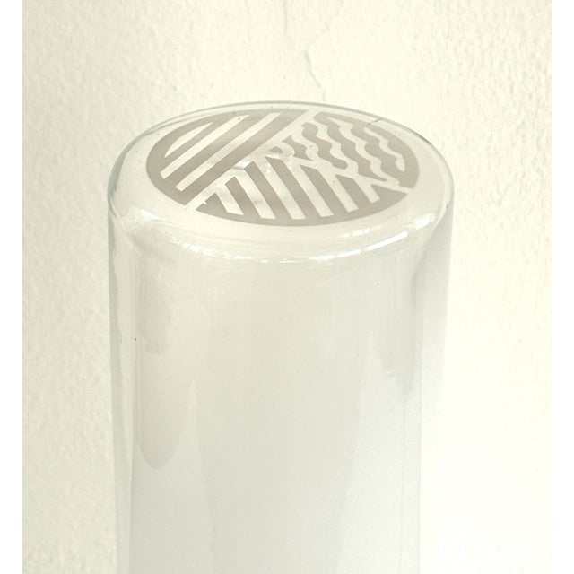 Angelo Mangiarotti Sic Venus 004 Italian Table Lamp or Floor Lamp in Glass, 1990s Rare "Mod. Sic Venus 004" table or floor...
