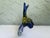 Yellow Late 20th Century Handblown Art Glass Tropical Fish Sculpture With Gold Aventurine Inclusions, Cobalt Blue & Yellow For Sale - Image 8 of 10