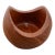 Vintage Teak Biomorphic Bowl Sowe Konst Sweden MCM Sigvard Nilsson Design 6" For Sale