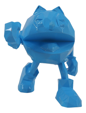 Mini Blue Resin Pac Man from Richard Orlinski