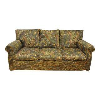 Retro Floral Couch For Sale