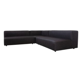 Loft Fabric Corner Sofa by Wittmann For Sale