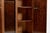Antique French Art Deco Rosewood Vitrine Display Cabinet or Bookcase, 1940s For Sale - Image 13 of 17