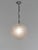 Hettier & Vincent A French 1925-1935 art deco pendant light by Hettier et Vincent in nickel plated bronze. The mounting...