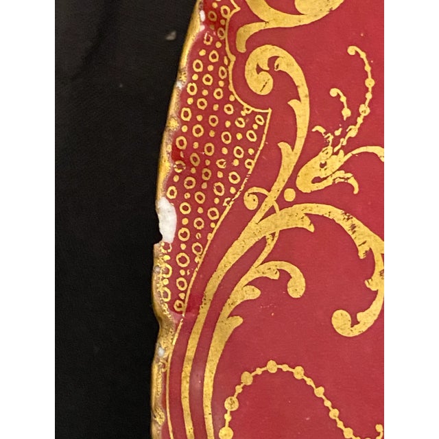 Late 19th Century Antique Limoges Cabinet Plates- Set of 4 For Sale - Image 9 of 10