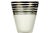 Silver Band Aperitif Barware Glasses - Set of 8 For Sale - Image 4 of 6