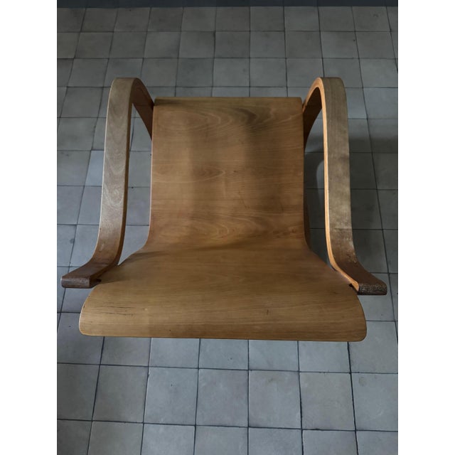Brown Small Paimio 42 Prewar Chair by Alvar Aalto, 1930s For Sale - Image 8 of 11