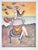 Color lithograph on wove paper realized by Enrico Benaglia in 1980s. Edition of 99. Hand signed and numbered in pencil....