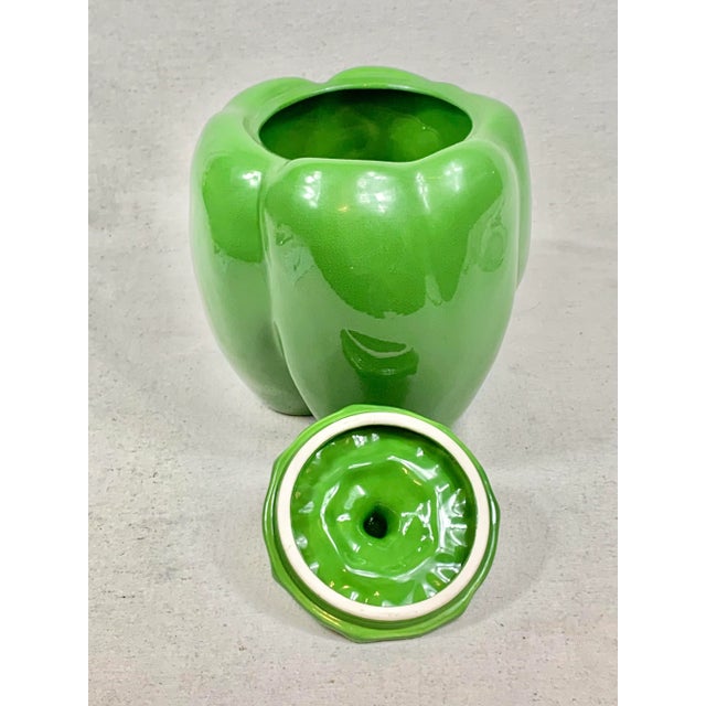 Vintage Large Bell Pepper Cookie Jar Chairish