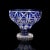 English 1930s Vintage English Glass Decorative Bowl For Sale - Image 3 of 12