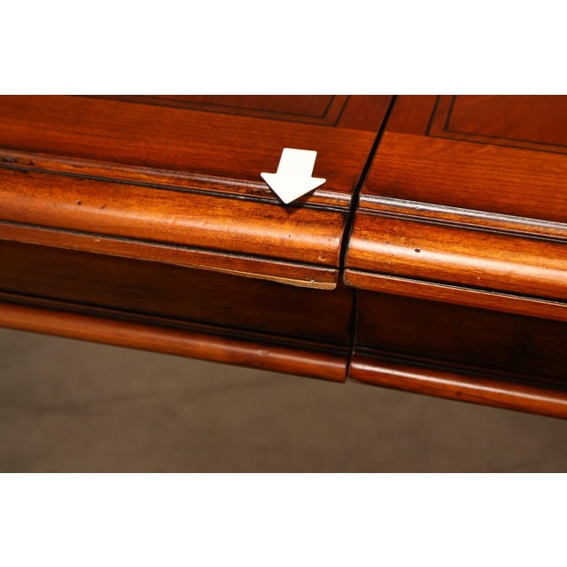 Ethan Allen Tuscany Verona Double Pedestal Extendable Dining Table For Sale - Image 15 of 18