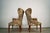 Wood 1940’s Hollywood Regency Butterfly Wingback Chairs - A Pair For Sale - Image 7 of 12