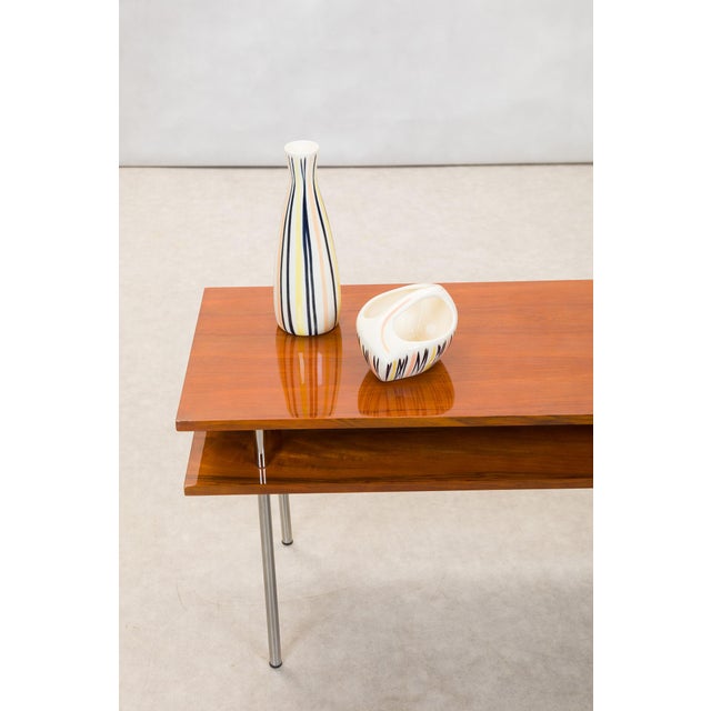 Czech Modernist Coffee Table, 1960s, in Restored conditions. Designed 1960 to 1969