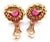 Late 20th Century Tiffany & Co. Yellow Gold Large Pink Tourmaline Earrings, Pair For Sale - Image 9 of 13
