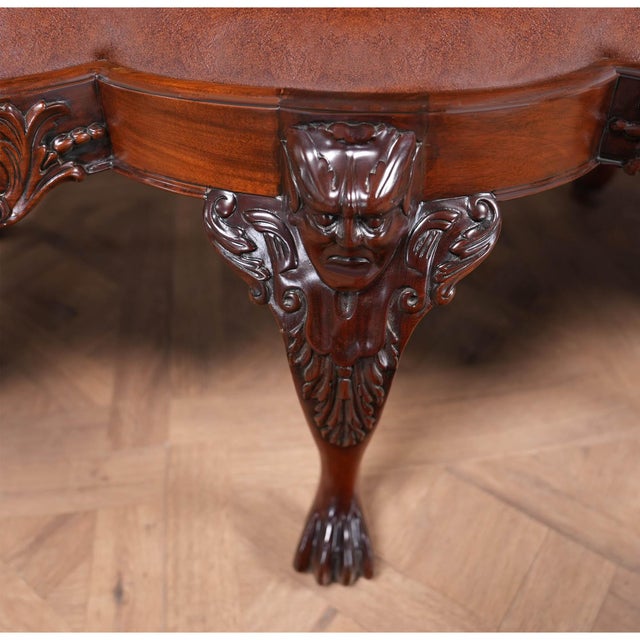 2020s Niagara Furniture Three Seat Federal Style Chair For Sale - Image 5 of 12