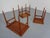 Wood Vintage Teak Nesting Tables by Kai Kristiansen for Skovmand & Andersen, 1960s, Set of 3 For Sale - Image 7 of 18