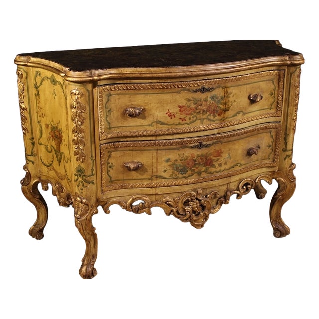 Venetian Baroque Style Commode, 1950 For Sale