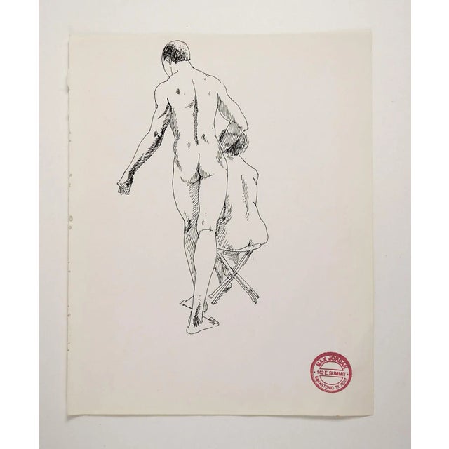 Nude Study of Man & Woman For Sale - Image 4 of 4