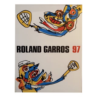 Antonio Saura, Roland Garros, 1997, Print For Sale