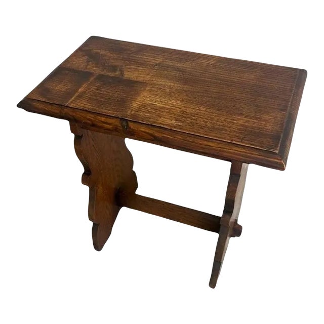 20th Century Mission Side Table For Sale
