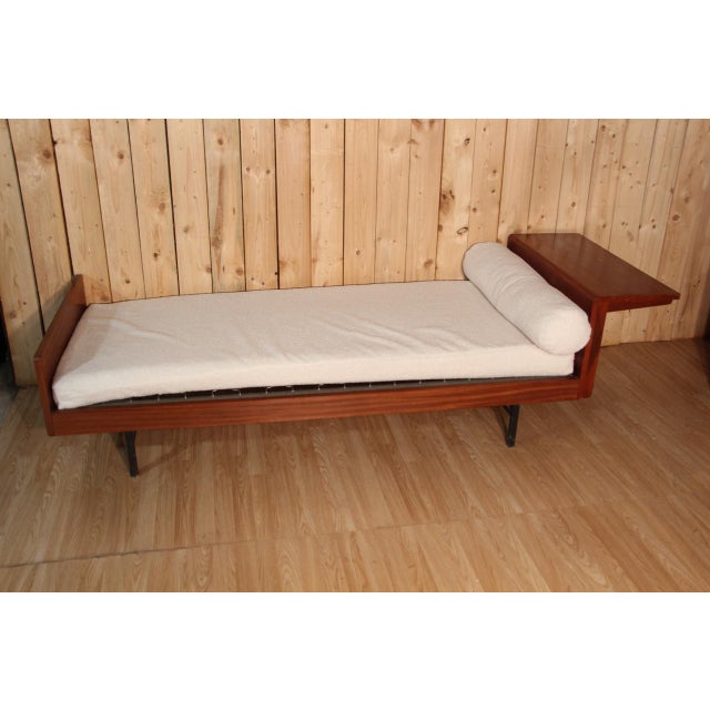 Wood LC5 Bed by ARP for Minvielle, 1950s For Sale - Image 7 of 12