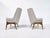 Set of Mid-Century Modern Hungarian Armchairs in Beige Fabric by Julia Gaubek, 1950 For Sale - Image 6 of 11