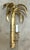 Pair Jansen Style French Gilt Tôle Palm Tree Two-Light Wall Sconces, Circa 1960s For Sale - Image 11 of 11