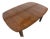 Mid-Century Modern Brutalist Walnut Dining Table For Sale