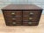 Late 19th Century Antique Campaign Style Desk Top File Chest Cabinet For Sale - Image 5 of 6