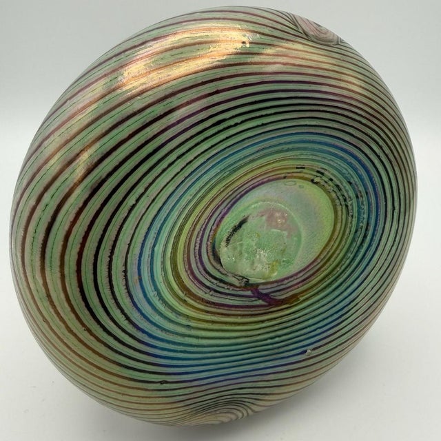 Large Glass Vase by Erwin Eisch, 1982 For Sale - Image 9 of 12