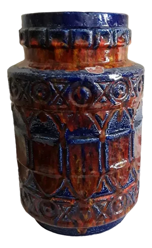 Vintage German Ceramic Vase, 1970s