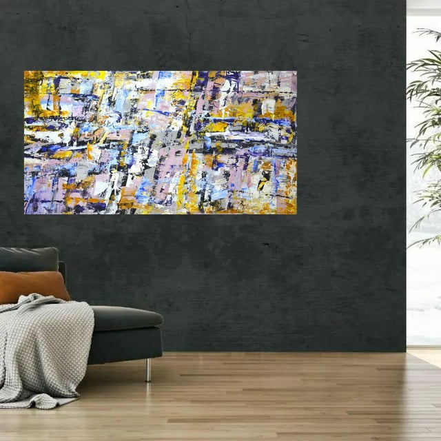 Textile Abstraction 130. Original Painting.Iryna Kastsova For Sale - Image 7 of 10